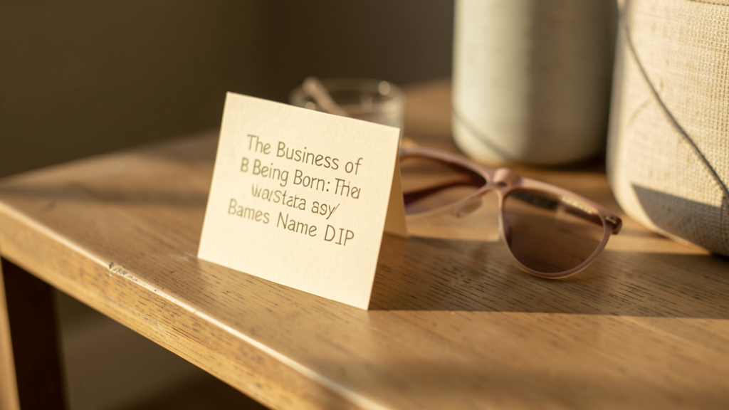 Photographic detail related to The Business of Being Born: How Stars Lock Down Baby Names as IP Before the Due Date