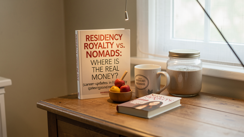 Photographic detail related to Residency Royalty vs. Global Nomads: Where is the Real Money?